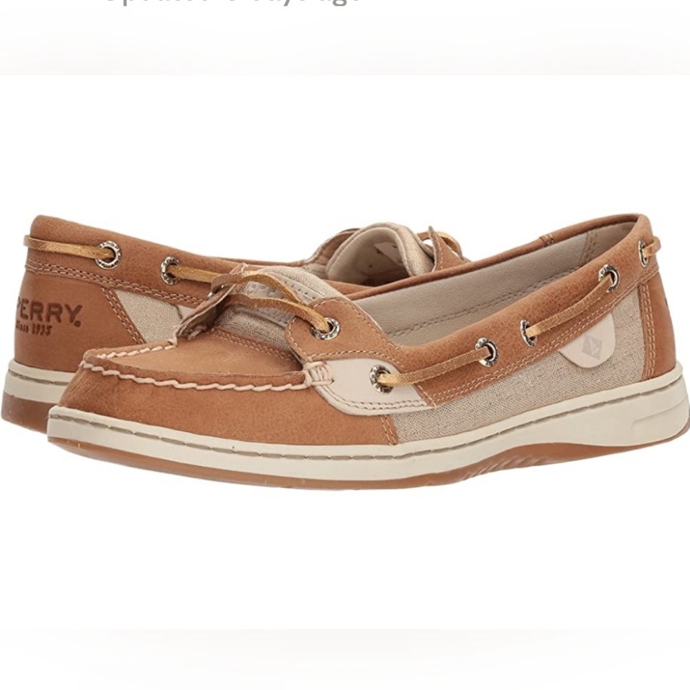 Sperry Top-Sider Women’s Bluefish Boat Shoes Brown/Grey Size 6.5